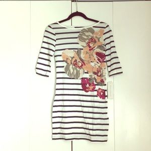 Striped flower dress